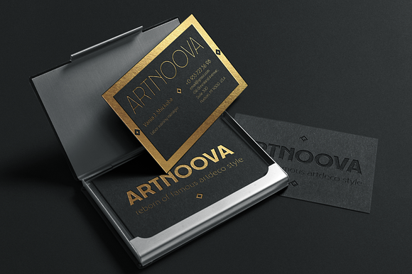 Artnoova font. Heritage of Art Deco in Art Deco Fonts - product preview 7