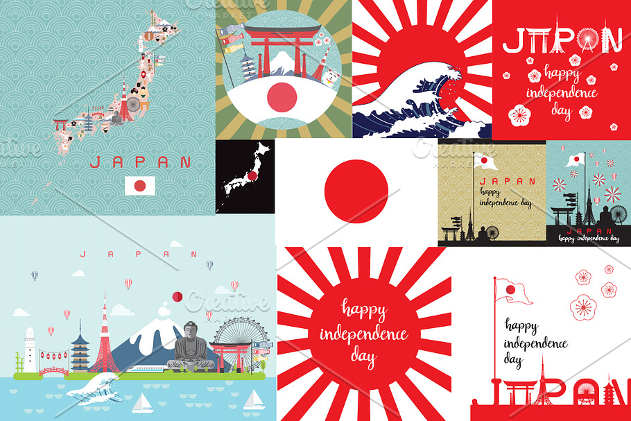Japan Vector Set in Illustrations - product preview 8