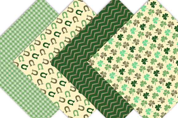 Saint Patrick's Digital Paper Pack in Patterns - product preview 2