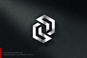 Letter Z S N Logo