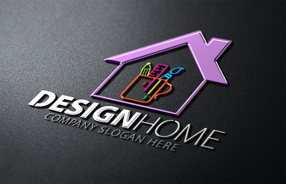 Design Home Logo in Logo Templates - product preview 2