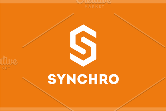 Synchro - Letter S Logo in Logo Templates - product preview 1