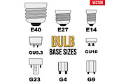 Technical draw of bulb