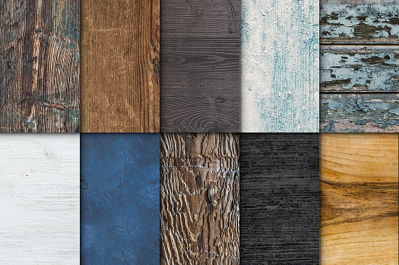 50 Wooden Textures in Textures - product preview 2