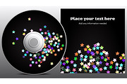 CD and cover disco design