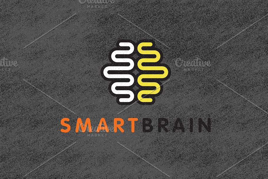 Smart Brain Logo Template in Logo Templates - product preview 8