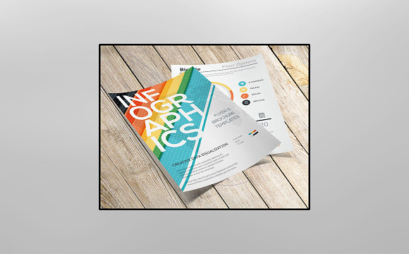 Flyer and Brochure Mockup in Print Mockups - product preview 5