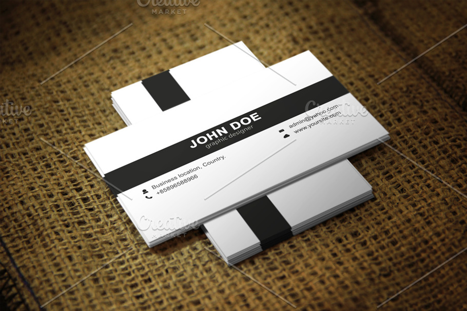 Oravit Business Card Template in Business Card Templates - product preview 8