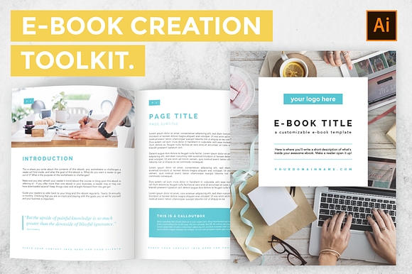 Illustrator: E-Book Creation Toolkit in Templates - product preview 2