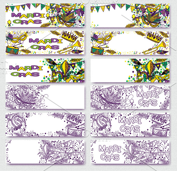 Mardi Gras Joyful Collection in Illustrations - product preview 6