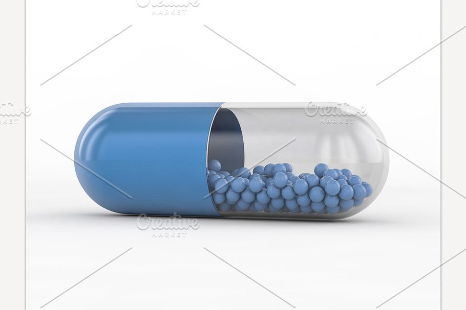 Capsule with drug in Graphics - product preview 8