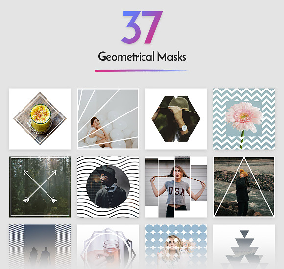 Instagram Masks Vol. 1 in Instagram Templates - product preview 1