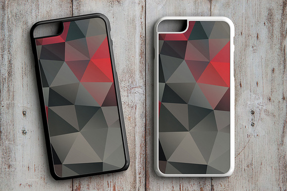 IPHONE CASE MOCK-UP 2d print in Product Mockups - product preview 1
