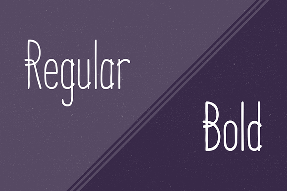 Parallel Lines in Display Fonts - product preview 1