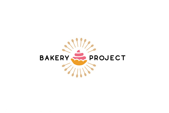 6 Bakery Logos in Logo Icons - product preview 1