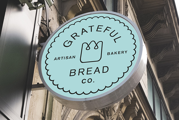 6 Bakery Logos in Logo Icons - product preview 6