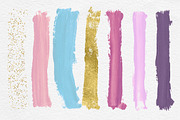 Paint Stroke Brushes - Pastel