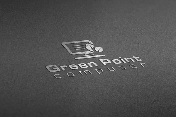 Green Point Computer Logo