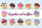 Cupcakes and muffins