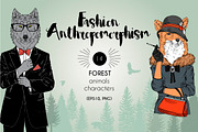 fashion forest furry art characters