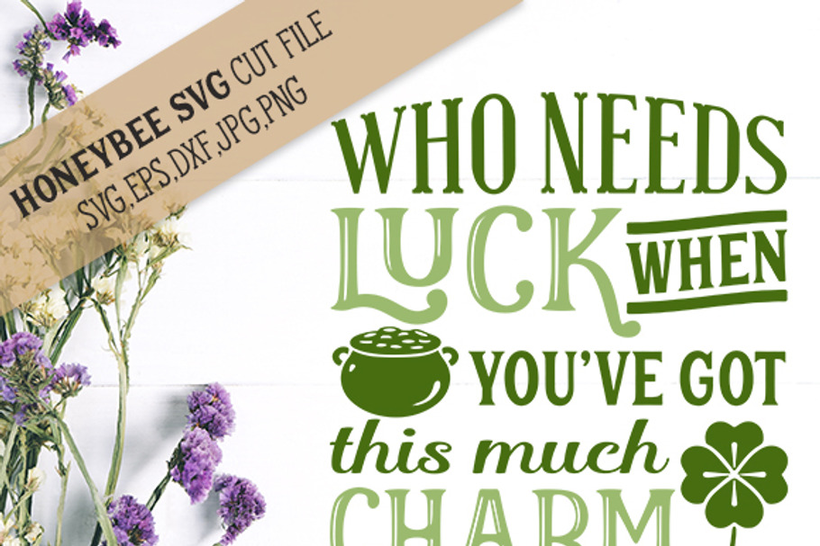 Luck and Charm cut file