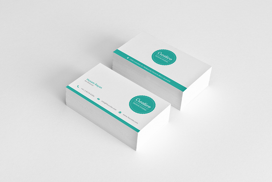 Creativo Business Cards Vol 02 in Business Card Templates - product preview 8