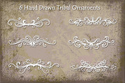 Hand Drawn Tribal Ornaments