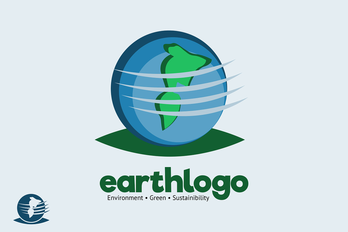 Earth Logo Creative Logo Templates Creative Market