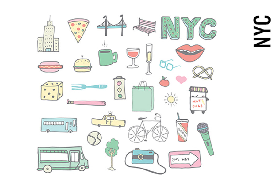 New York City Doodles