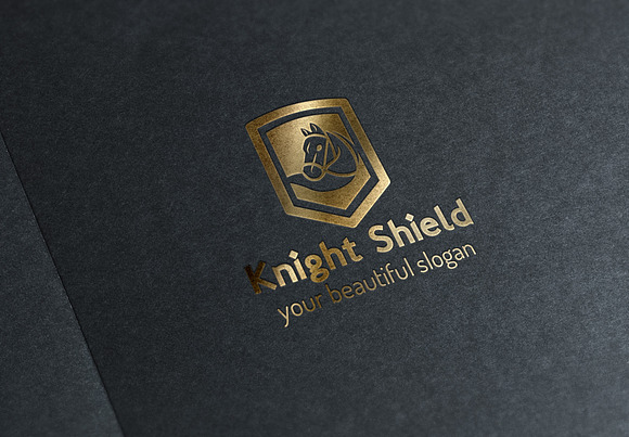 Horse Shield Logo in Logo Templates - product preview 5