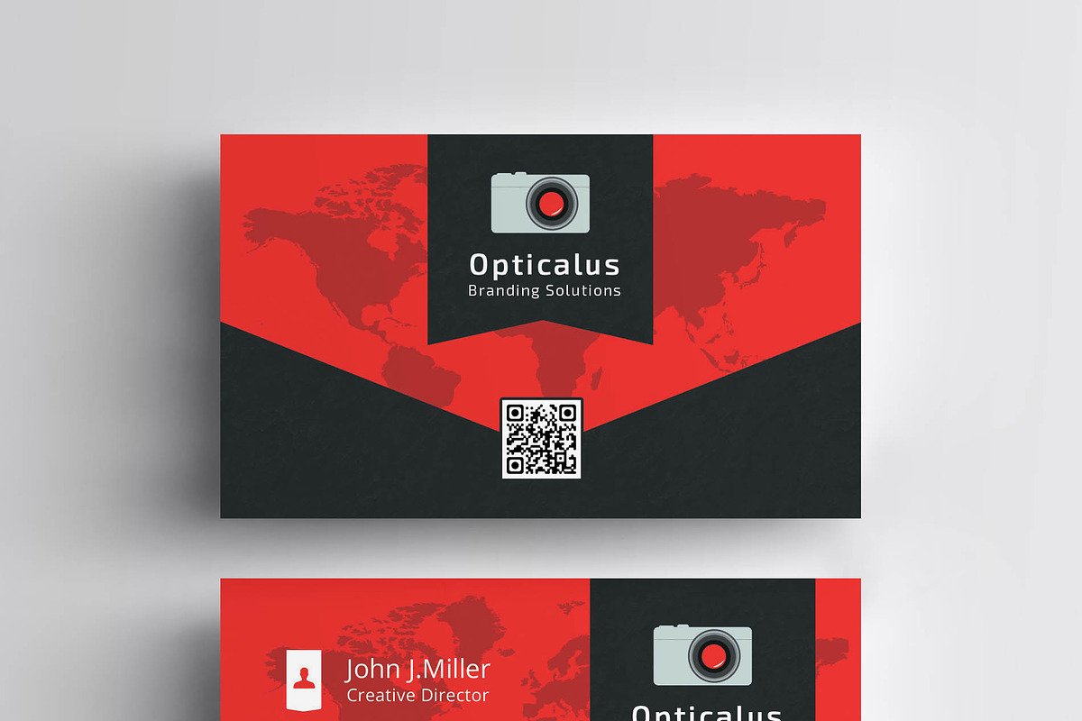 Creative Business Card 001 in Business Card Templates - product preview 8