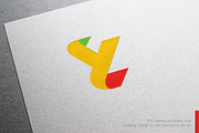 Color Letter Y Logo
