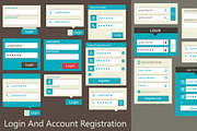 Login And Account Registration