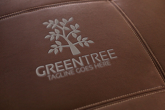 Green Tree Logo in Logo Templates - product preview 3