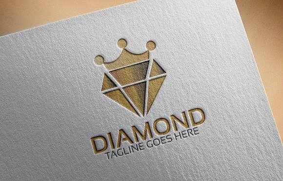 Diamond King Logo in Logo Templates - product preview 2