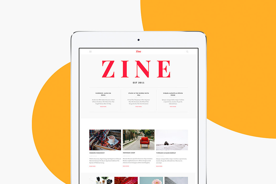 Zine UI Kit in UI Kits and Libraries - product preview 8