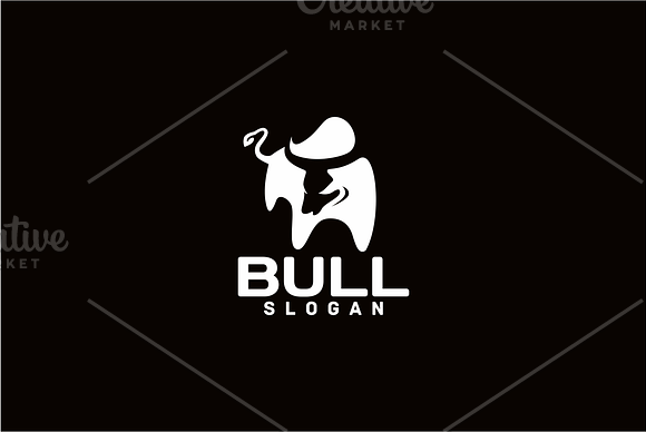 Bull in Logo Templates - product preview 2