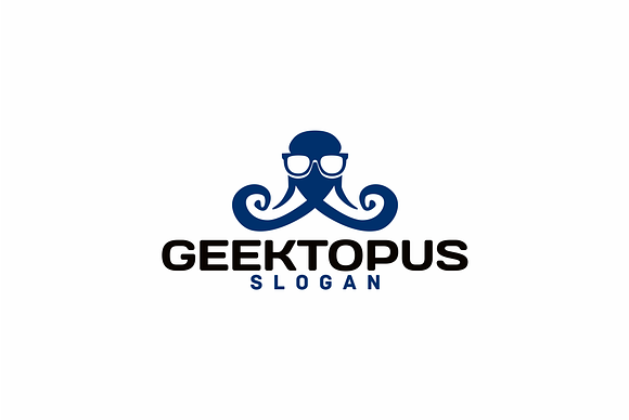 Geektopus  in Logo Templates - product preview 2