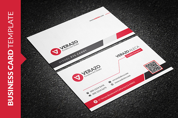 Creative Corporate Business Card in Business Card Templates - product preview 1
