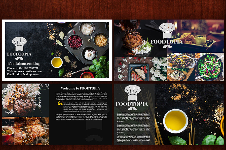Foodtopia Presentation Template in PowerPoint Templates - product preview 8