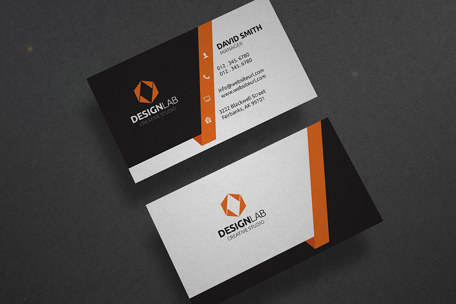 Modern Creative Business Card in Business Card Templates - product preview 8