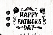 Happy Father's Day Cutting File
