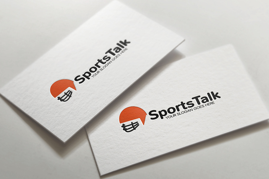 Sports Talk Logo Template in Logo Templates - product preview 8