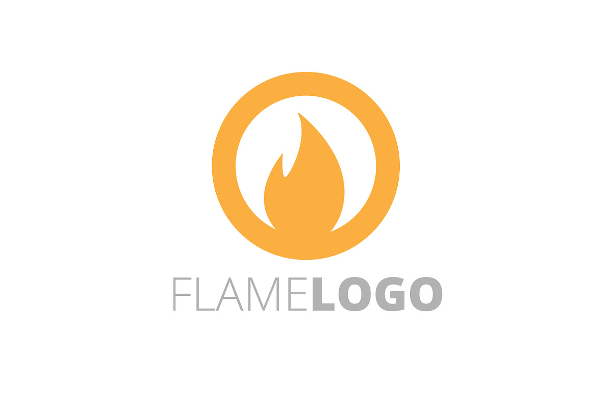 Flame Logo in Logo Templates - product preview 8