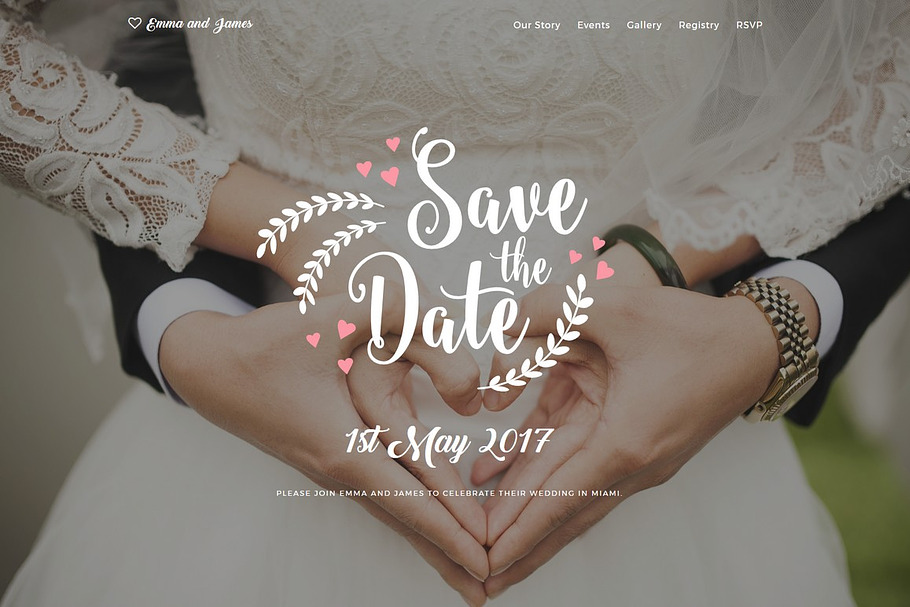 Wedding Theme - Perfect Day in Bootstrap Themes - product preview 8
