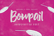 Bowpail Font