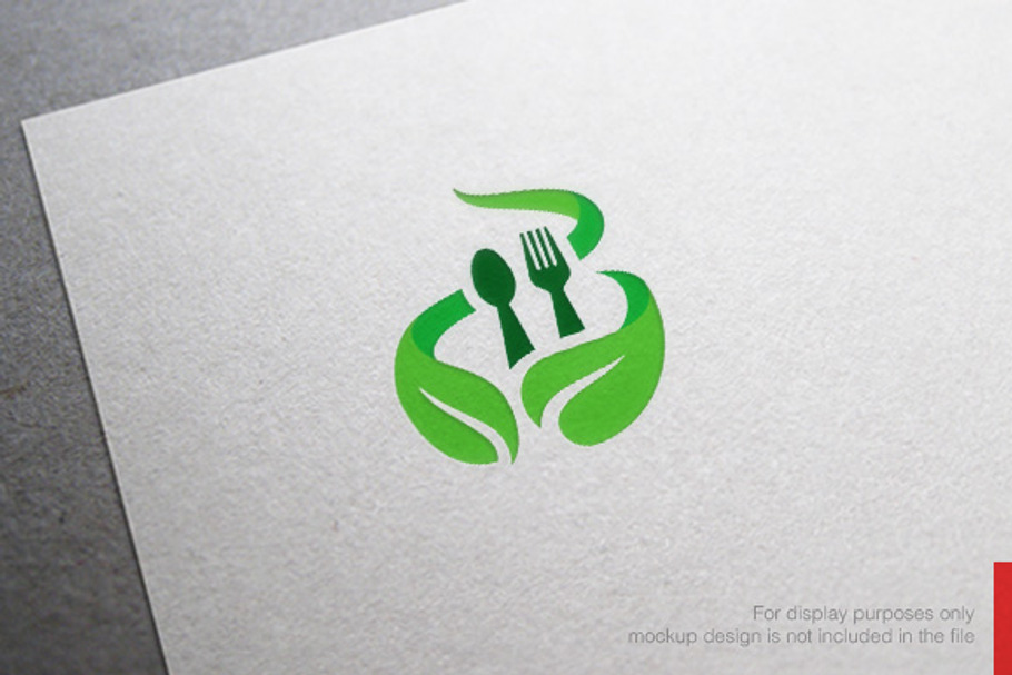 Green Food Logo in Logo Templates - product preview 8
