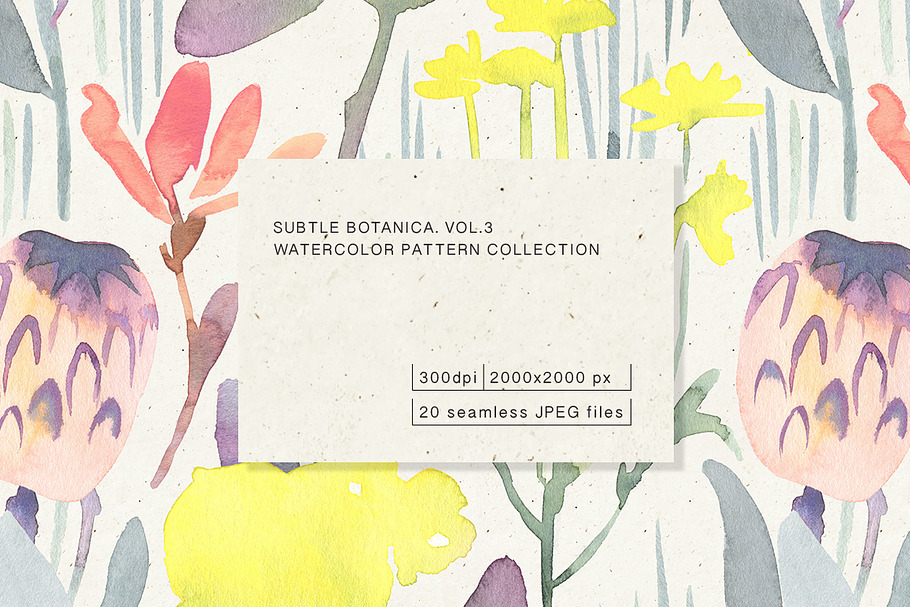 Subtle Botanica. Vol.3 in Patterns - product preview 8