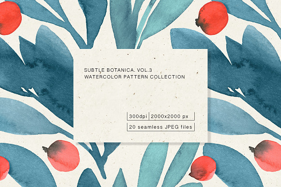 Subtle Botanica. Vol.3 in Patterns - product preview 6