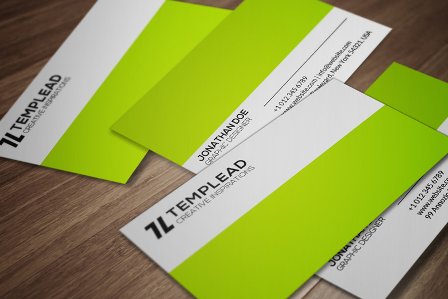 Creative Business Card CM110 in Business Card Templates - product preview 8